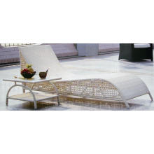 Outdoor Rattan Table Modern Chaise Lounge Chair